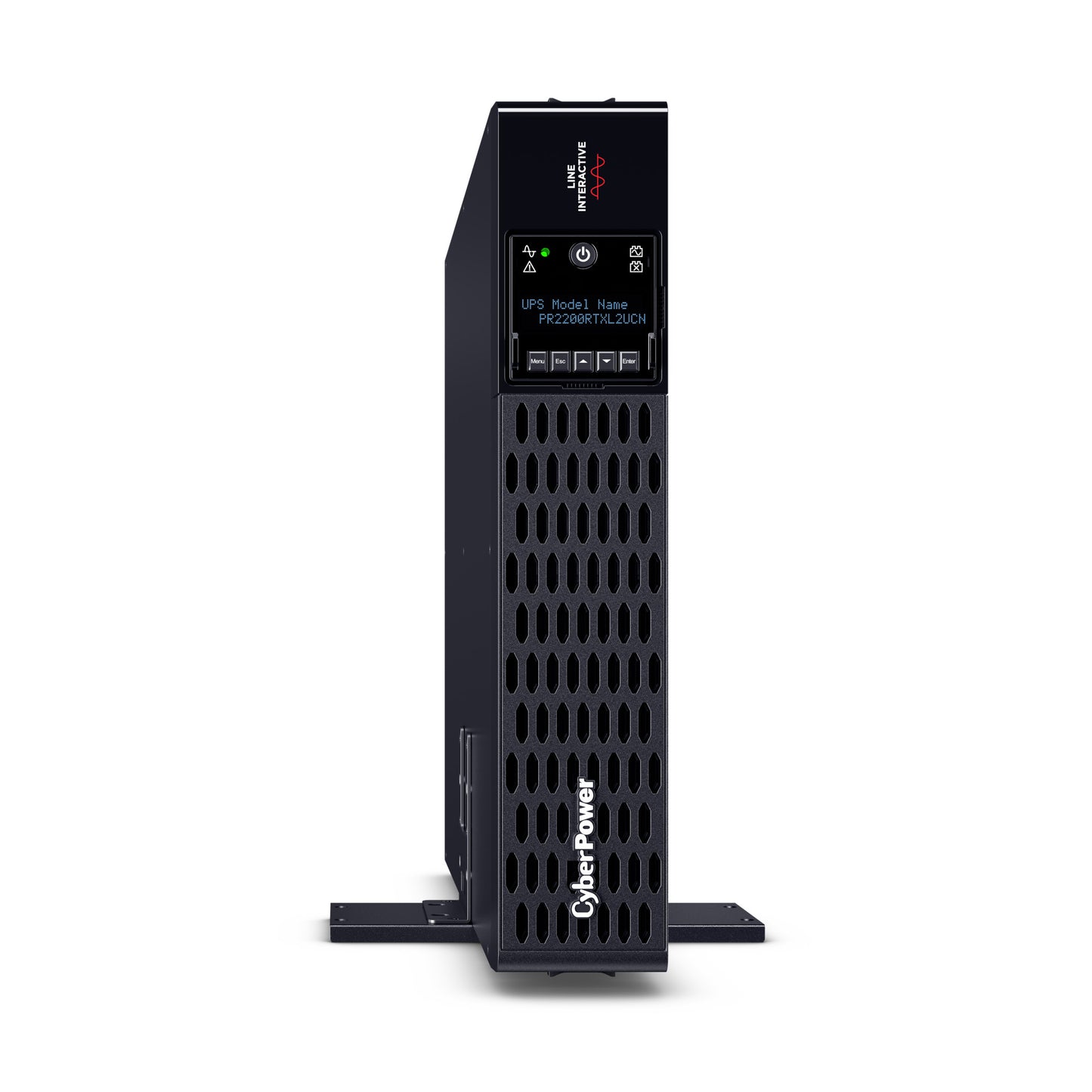 CyberPower PR2200RTXL2UCN 2200VA / 2200W Line Interactive UPS (Rack/Tower) — Right angle