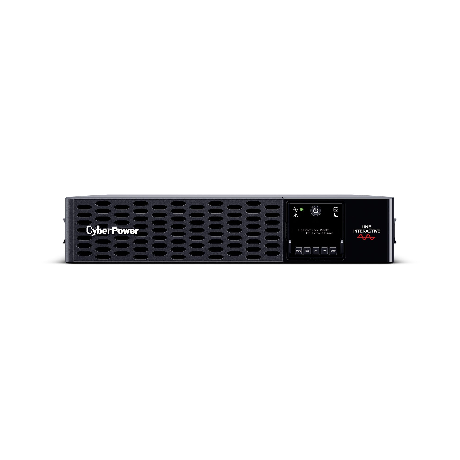 CyberPower PR2200RTXL2UHVAN 2200VA / 2200W Line Interactive UPS (Rack/Tower) — Front view