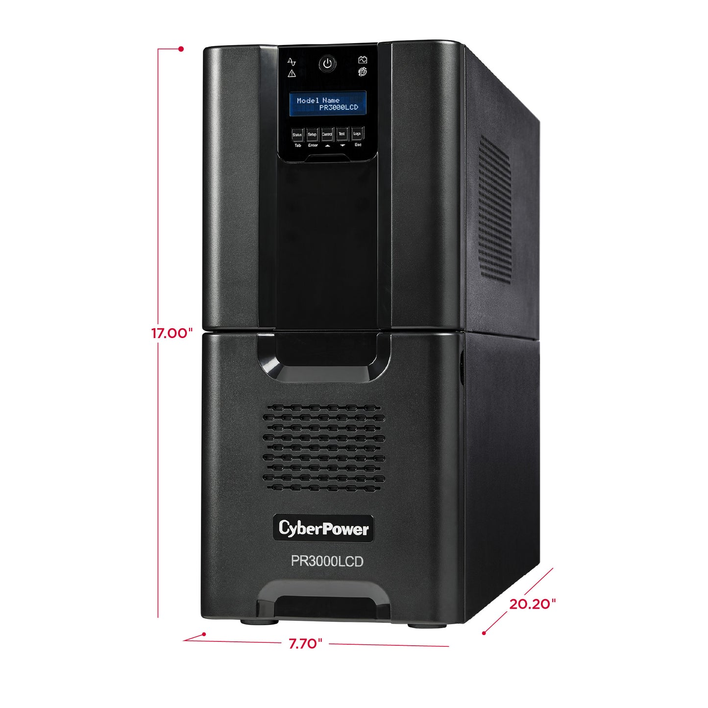 CyberPower PR3000LCD 3000VA Line Interactive UPS (Mini-Tower) — Feature detail