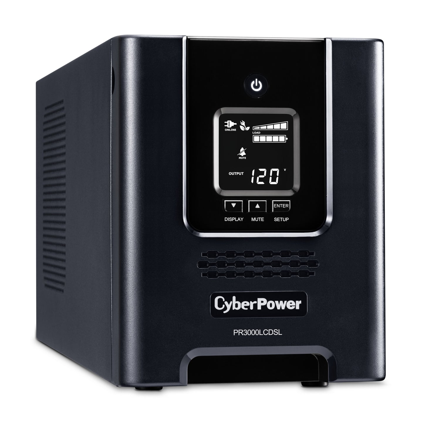 CyberPower PR3000LCDSL 3000VA Line Interactive UPS — Right angle