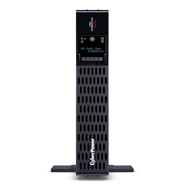 CyberPower PR3000RT2UC 3000VA / 3000W Line Interactive UPS (Rackmount (2U)) — Front view