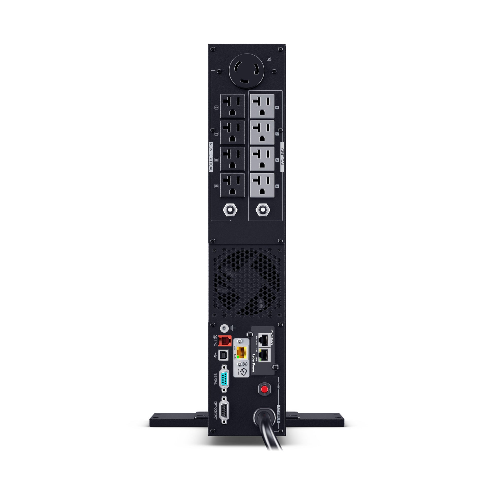 CyberPower PR3000RT2UCN 3000VA / 3000W Line Interactive UPS (Rackmount (2U)) — Rear view