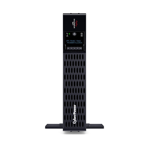 CyberPower PR3000RTXL2UACN 3000VA Line Interactive UPS (Rackmount (2U)) — Front view