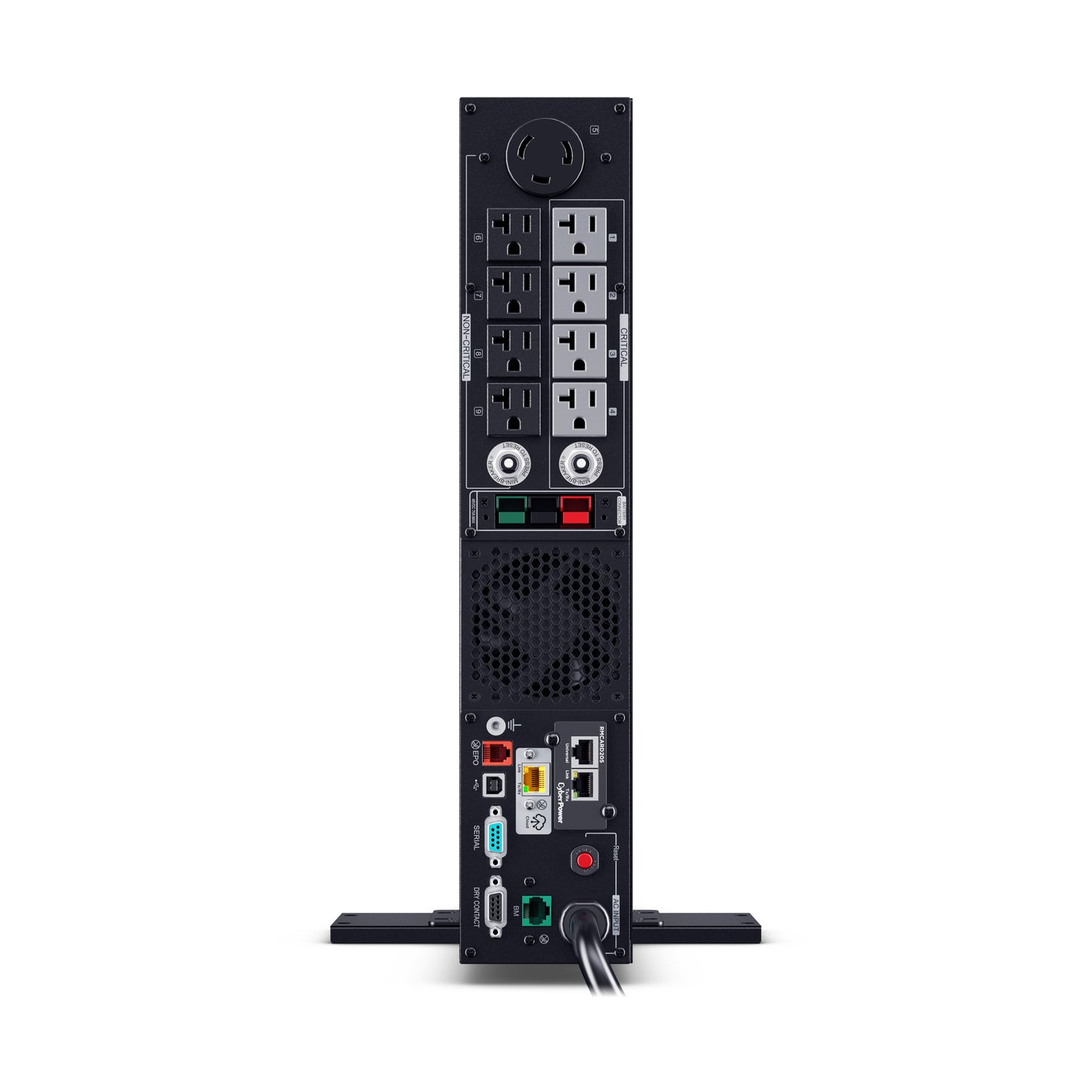 CyberPower PR3000RTXL2UCN 3000VA / 3000W Line Interactive UPS (Rack/Tower) — Rear view