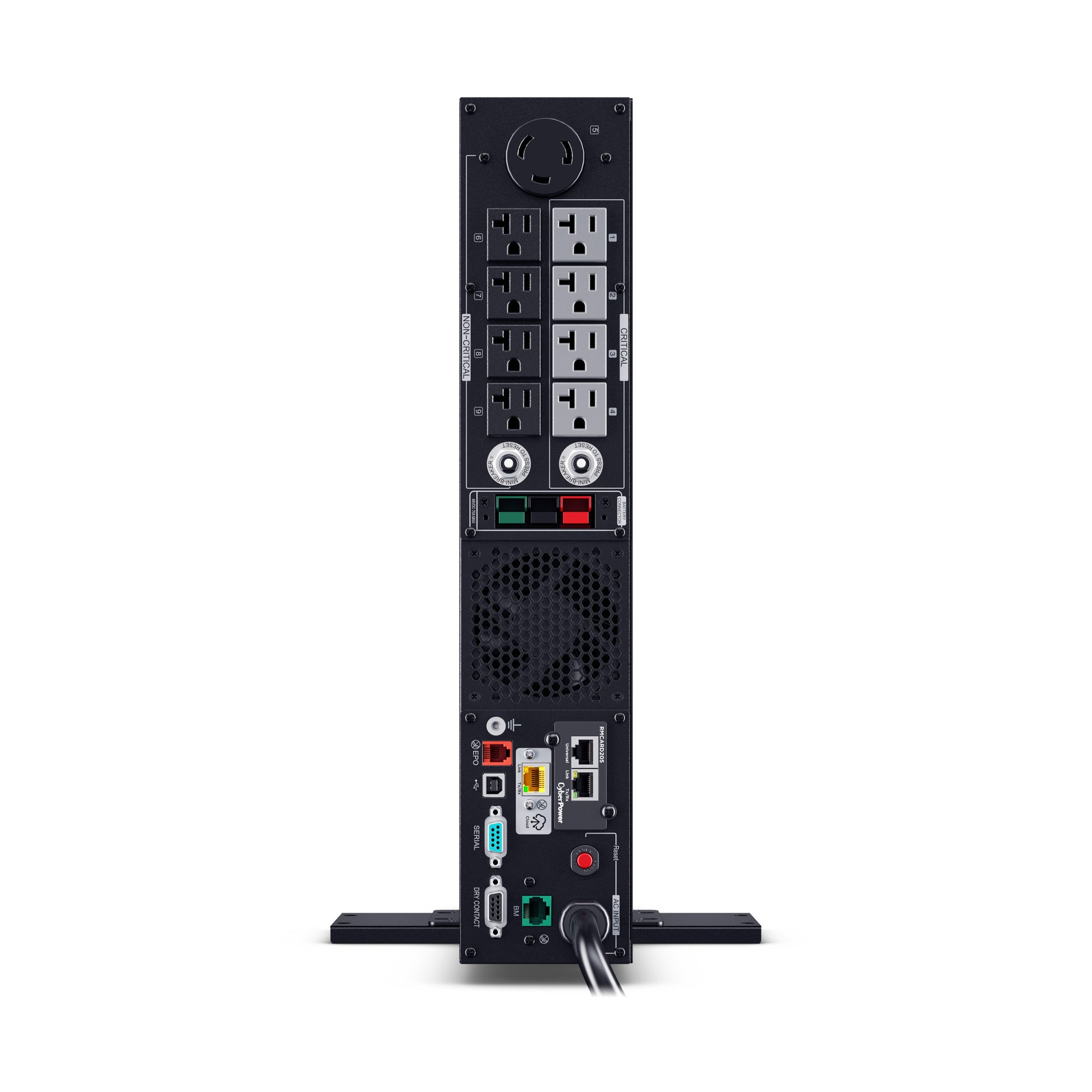 CyberPower PR3000RTXL2UCN 3000VA / 3000W Line Interactive UPS (Rack/Tower) — Rear view