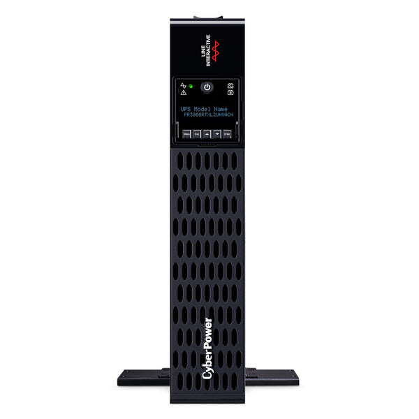 CyberPower PR3000RTXL2UHVACN 3000VA / 3000W Line Interactive UPS (Rack/Tower) — Front view