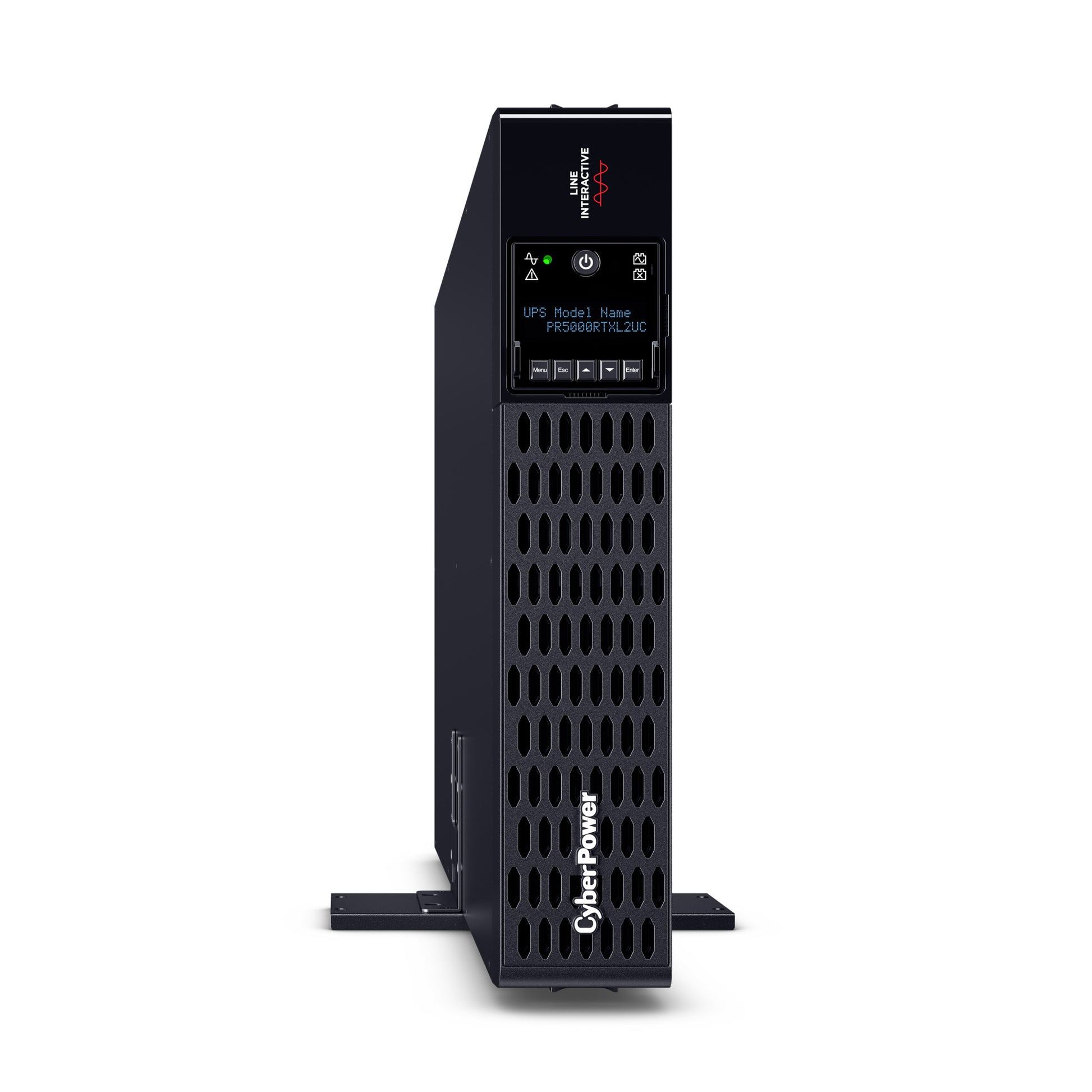 CyberPower PR5000RTXL2UC 5000VA Line Interactive UPS (Rackmount (2U)) — Right angle