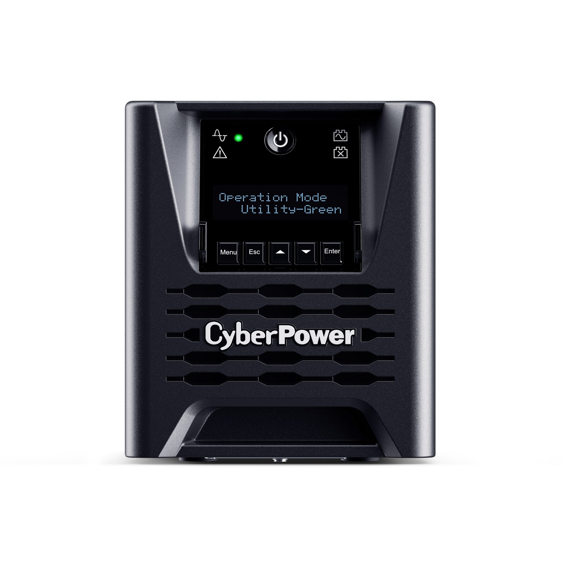 CyberPower PR750LCD3C 750VA / 750W Line Interactive UPS — Left angle