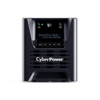 CyberPower PR750LCD3C 750VA / 750W Line Interactive UPS — Left angle
