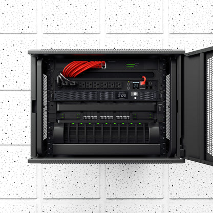 CyberPower PR750LCDRT1U 750VA Line Interactive UPS (Rackmount (1U)) — Front view