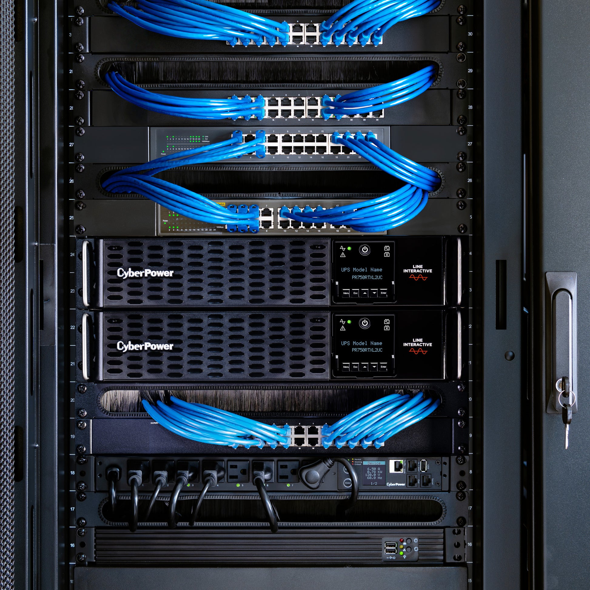 CyberPower PR750RTXL2UC 750VA / 750W Line Interactive UPS (Rackmount (2U)) — Feature detail