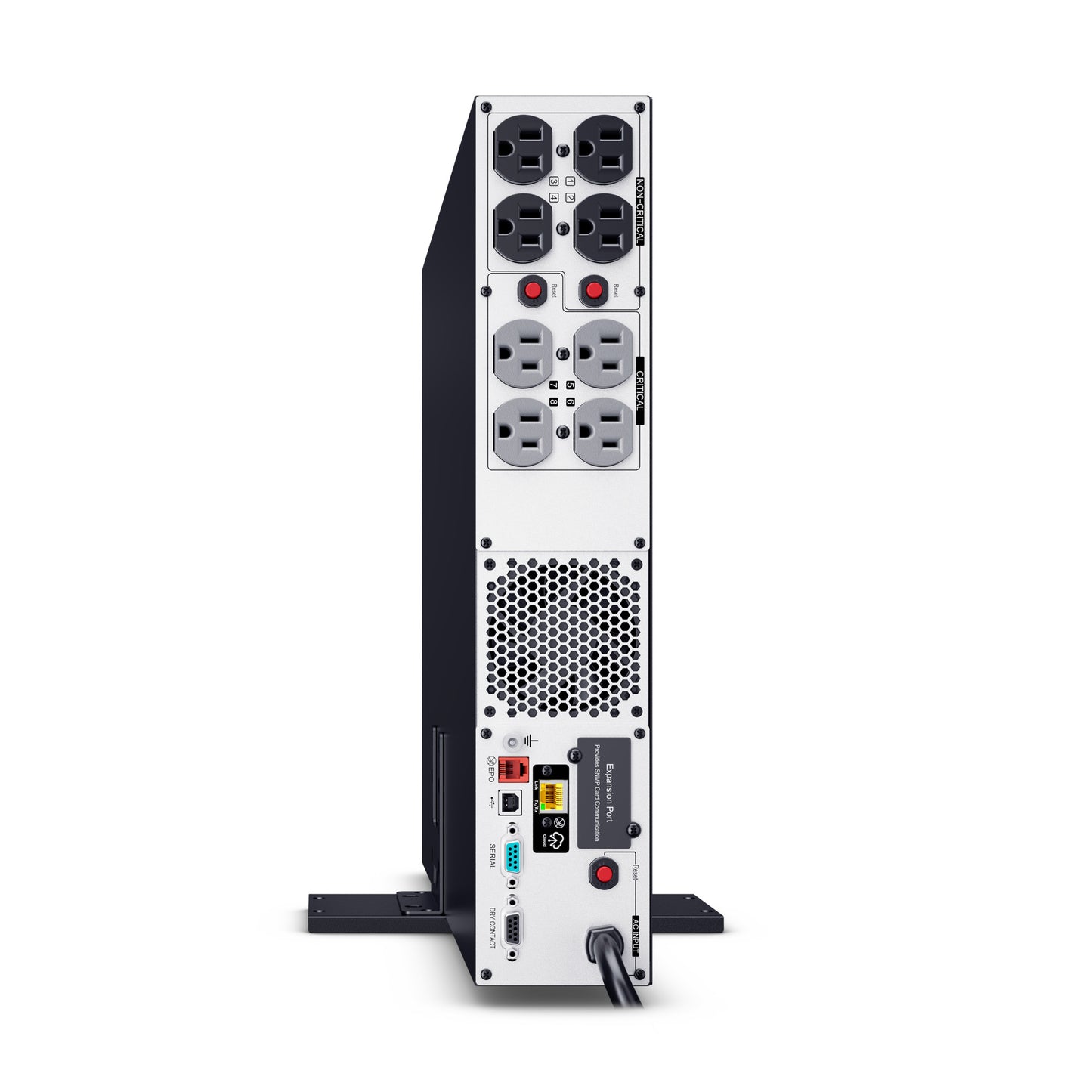 CyberPower PRL1500RT2UC 1500VA / 1500W Line Interactive UPS (Rack/Tower) — Right angle