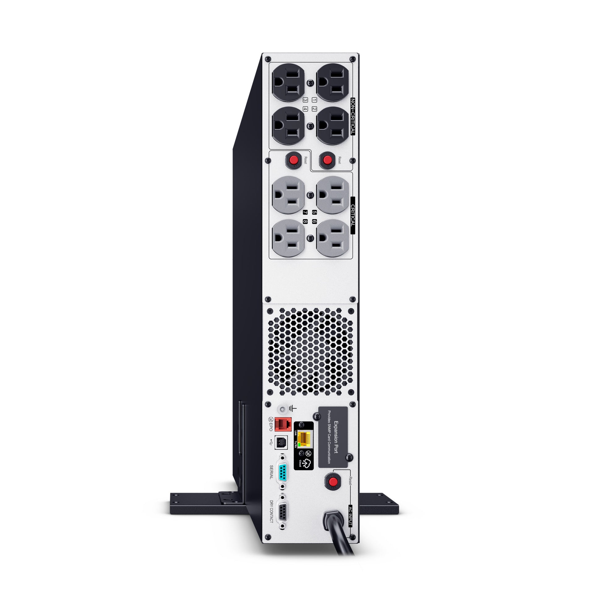CyberPower PRL1500RT2UC 1500VA / 1500W Line Interactive UPS (Rack/Tower) — Right angle