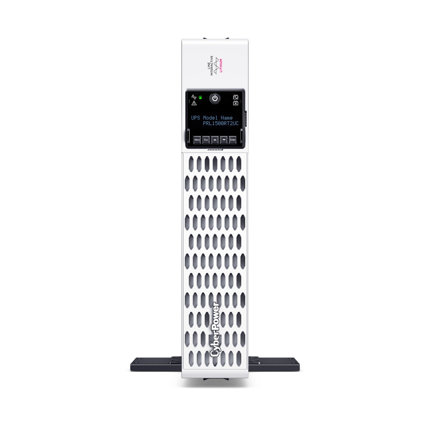 CyberPower PRL1500RT2UC 1500VA / 1500W Line Interactive UPS (Rack/Tower) — Front view