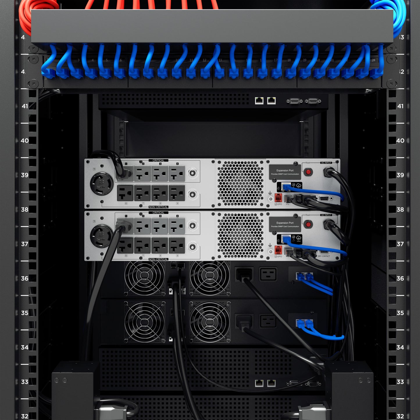 CyberPower PRL3000RT2UC 3000VA / 3000W Line Interactive UPS (Rackmount (2U)) — Feature detail