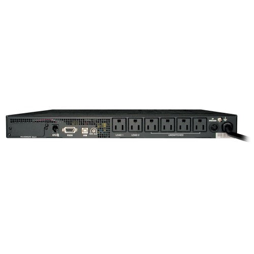 Tripp Lite SM1000RM1UTAA 1000VA / 800W Line-Interactive UPS (Rackmount (1U)) — Back view