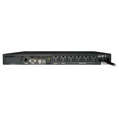 Tripp Lite SM1000RM1UTAA 1000VA / 800W Line-Interactive UPS (Rackmount (1U)) — Back view