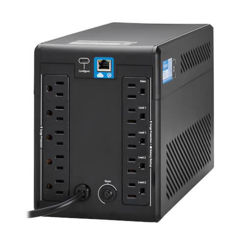Tripp Lite SMART1000LCDTNC 1000VA / 600W Line-Interactive UPS — In use