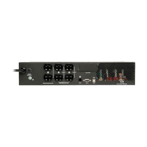Tripp Lite SMART1000RM2U 1000VA / 900W Line-Interactive UPS (Rackmount (2U)) — Back view