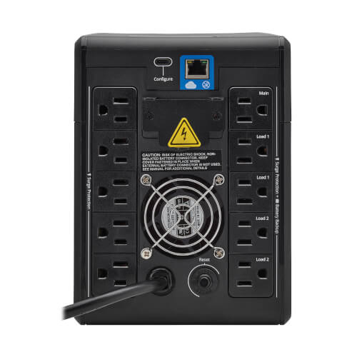 Tripp Lite SMART1500LCDTXC 1440VA / 1000W Line-Interactive UPS — Feature detail