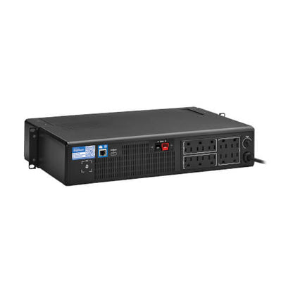 Tripp Lite SMART1500LCDXNC 1500VA / 1050W Line-Interactive UPS (Rackmount (2U)) — Front view