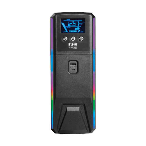 Tripp Lite SMART1500PSGLCD 1500VA / 900W Line-Interactive UPS (Rack/Tower) — Rear detail