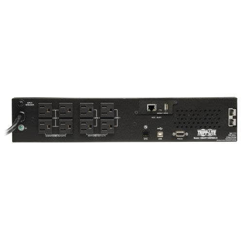 Tripp Lite SMART1500RMXLN 1440VA / 1350W Line-Interactive UPS (Rack/Tower) — Back view
