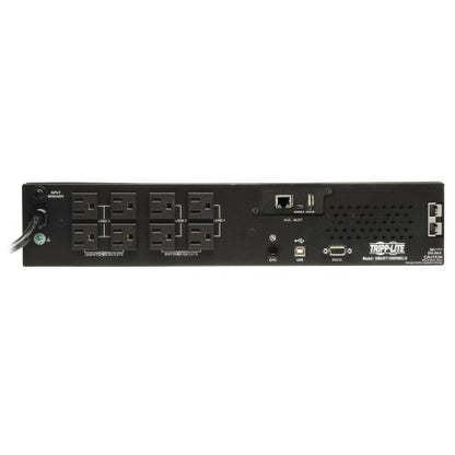 Tripp Lite SMART1500RMXLN 1440VA / 1350W Line-Interactive UPS (Rack/Tower) — Back view