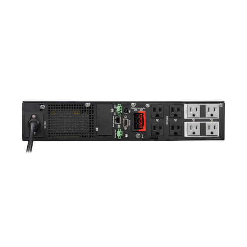 Tripp Lite SMART1500RXLTAA 1440VA / 3000W Line-Interactive UPS (Rackmount (2U)) — Back view
