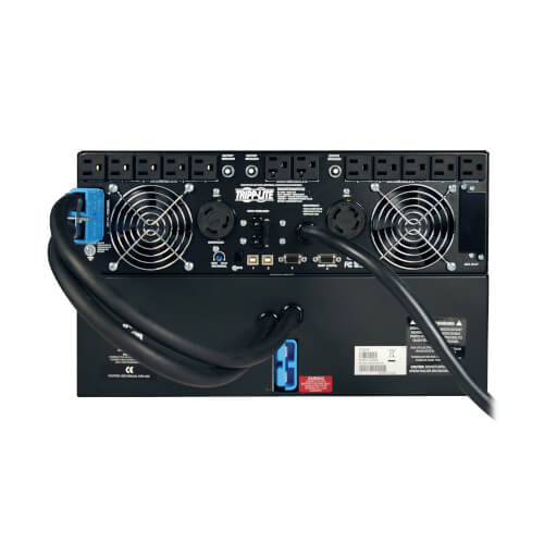 Tripp Lite SMART5000RT-3U 5000VA / 4000W Line-Interactive UPS (Rackmount (6U)) — Back view