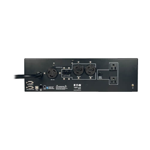 Tripp Lite SMART5000TEL3U 5000VA / 3750W Line-Interactive UPS (Rack/Tower) — Back view