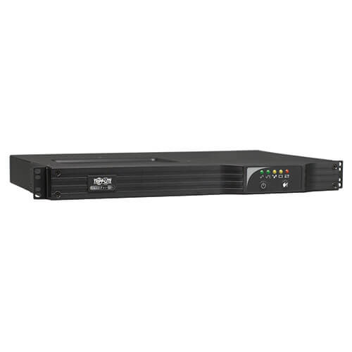 Tripp Lite SMART500RT1UTAA 500VA / 300W Line-Interactive UPS (Rackmount (1U)) — Front view