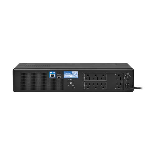 Tripp Lite SMART750LCDNC 750VA / 475W Line-Interactive UPS (Rack/Tower) — Back view
