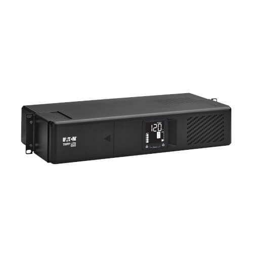 Tripp Lite SMART750LCDNC 750VA / 475W Line-Interactive UPS (Rack/Tower) — Rear detail