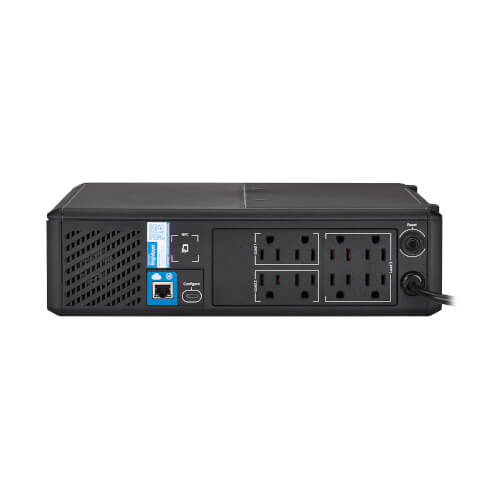 Tripp Lite SMART750PSRTNC 750VA / 475W Line-Interactive UPS (Rack/Tower) — In use