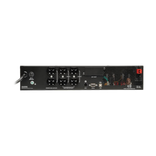 Tripp Lite SMART750RMXL2U 750VA / 750W Line-Interactive UPS (Rack/Tower) — Back view