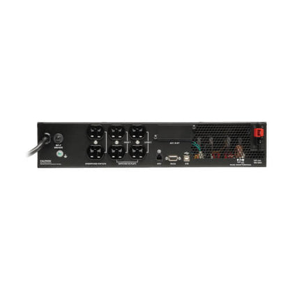 Tripp Lite SMART750RMXL2U 750VA / 750W Line-Interactive UPS (Rack/Tower) — Back view