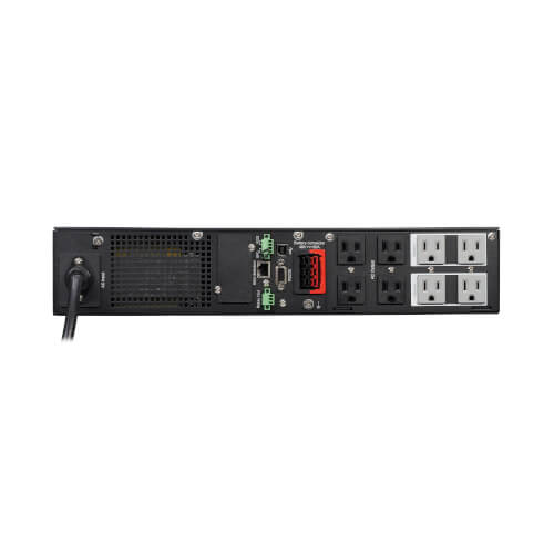 Tripp Lite SMART750RMXL2U 750VA / 750W Line-Interactive UPS (Rack/Tower) — In use