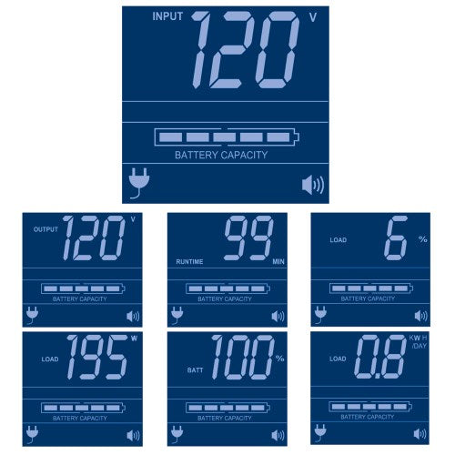 Tripp Lite SMC15002URM 1500VA / 1000W Line-Interactive UPS (Rack/Tower) — Rear detail