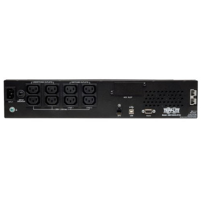 Tripp Lite SMX1500XLRT2U 1500VA / 1500W Line-Interactive UPS (Rack/Tower) — Back view