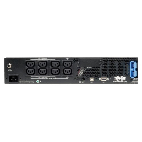 Tripp Lite SMX2200XLRT2U 2200VA / 1920W UPS line-interactive (rack/tour) - vue arrière