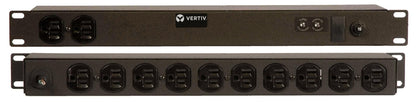Vertiv Rack PDU - 1U, 120V, 15A, 5-15P, (12) 5-15R, Basic Surge
