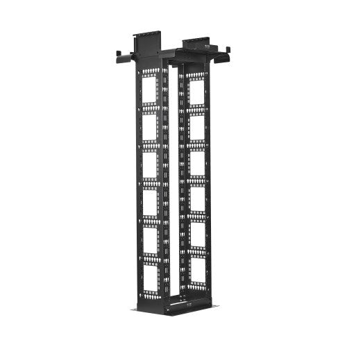 Bâti ouvert à 2 montants Tripp Lite SmartRack SR2POSTDP12HD 45U, profondeur de 12 po, robuste