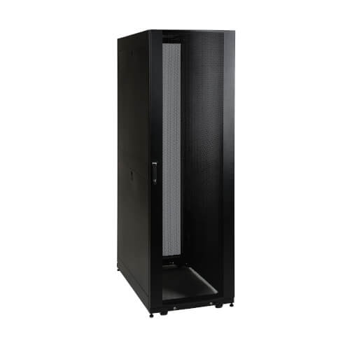 Armoire de baie Tripp Lite SmartRack SR42UBMD 42U, mi-profondeur, portes et panneaux latéraux inclus