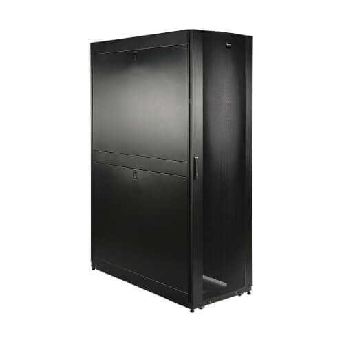 Armoire de baie Tripp Lite SR45UBDP48 45U, très grande profondeur, profondeur de 48 po (1219 mm), portes et panneaux latéraux inclus