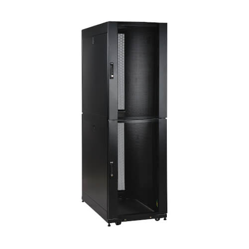 Armoire de baie Tripp Lite SmartRack SR48UBCL 48U, colocation, 2 compartiments séparés, profondeur standard