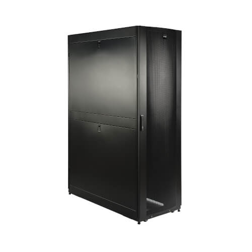 Armoire de baie Tripp Lite SmartRack SR48UBDP48 48U, très grande profondeur, profondeur de 48 po (1219 mm), portes et panneaux latéraux inclus