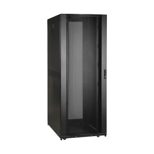 Armoire de baie Tripp Lite SmartRack SR48UBWDSP1 48U, profondeur standard, large, portes et panneaux latéraux inclus, emballage sur palette antichoc