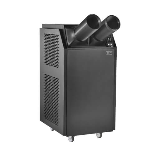 Tripp Lite SRCOOL24KE Portable AC Unit for Server Rooms, 24,000 BTU (7 kW), 208/240V, R32 Refrigerant, Black