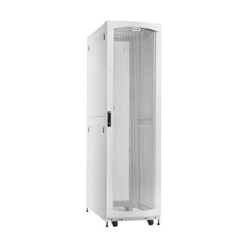 Armoire de baie robuste pour serveurs IA Tripp Lite SmartRack SRH422442W 42U profondeur standard, blanche